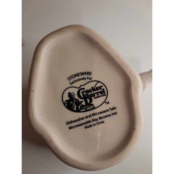 Skull Mugs Day Of The Dead Sugar Skull Halloween Mugs Cracker Barrel Stoneware - Picture 10 of 10